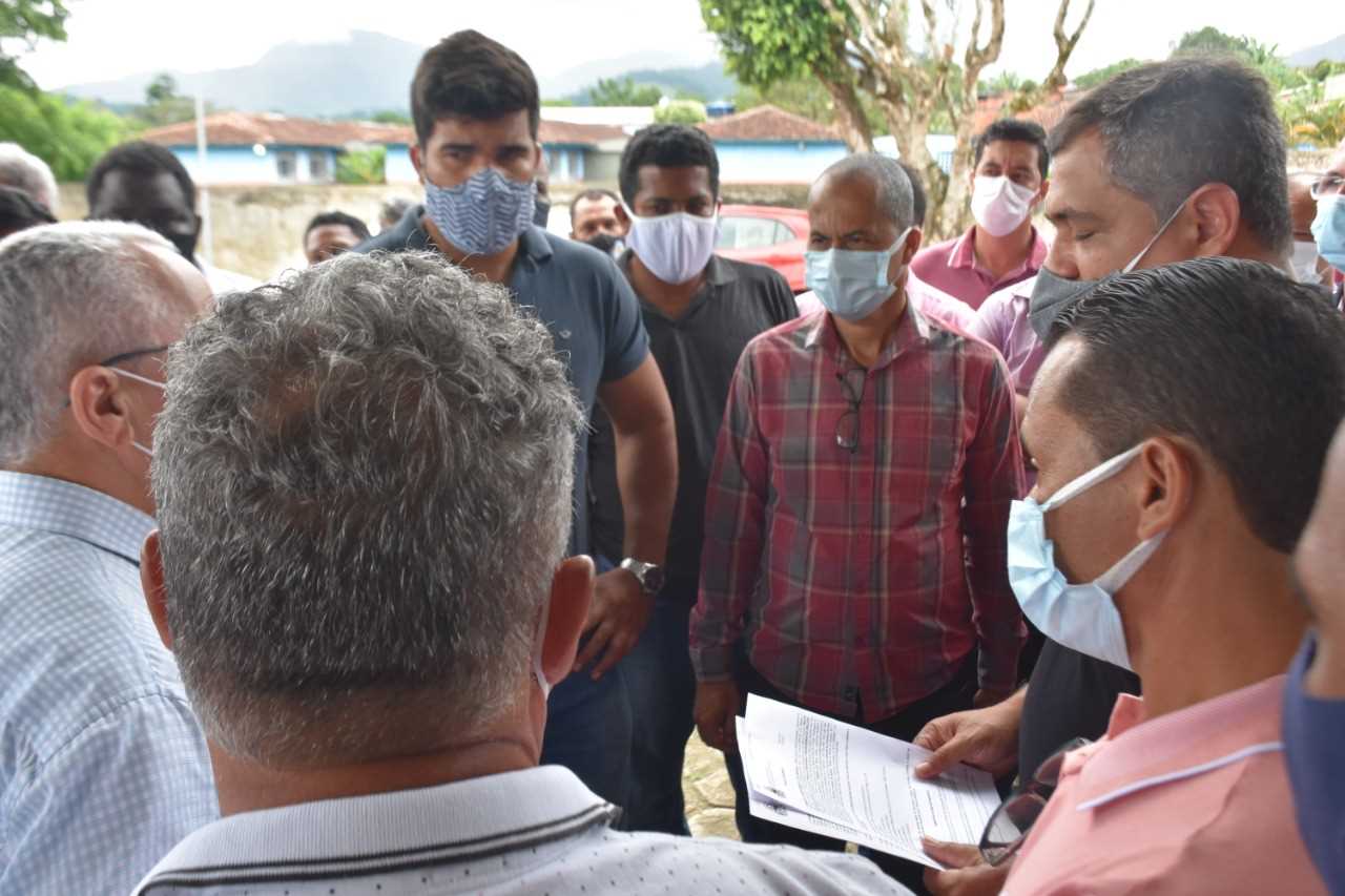 Secretário Josias Gomes visitou o distrito de São João do Panelinha
